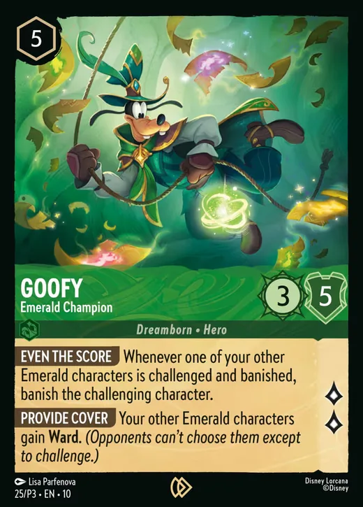 Goofy – Emerald Champion