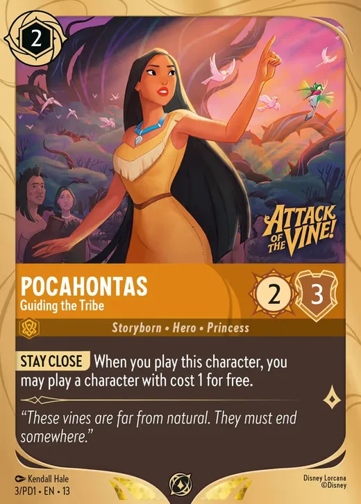 Pocahontas – Guiding the Tribe