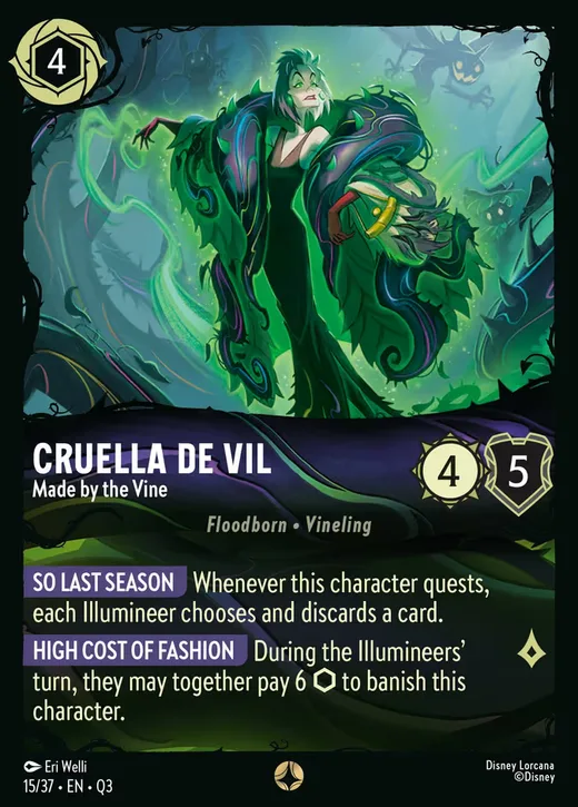 Cruella De Vil – Made by the Vine