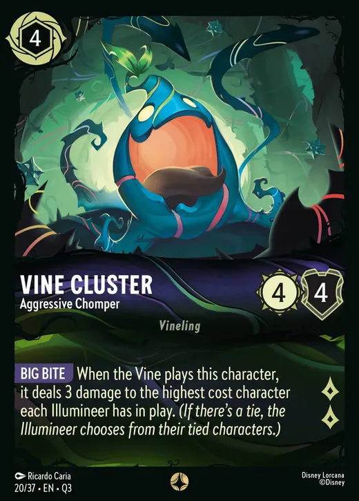 Vine Cluster – Aggressive Chomper