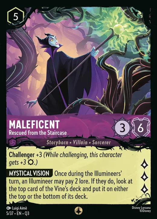 Maleficent – Rescued from the Staircase