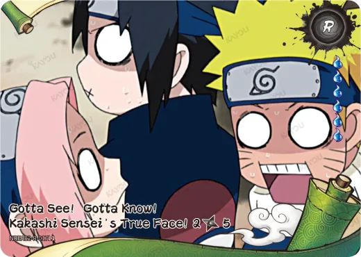Gotta See!  Gotta Know!  Kakashi Sensei’s True Face! 2/5