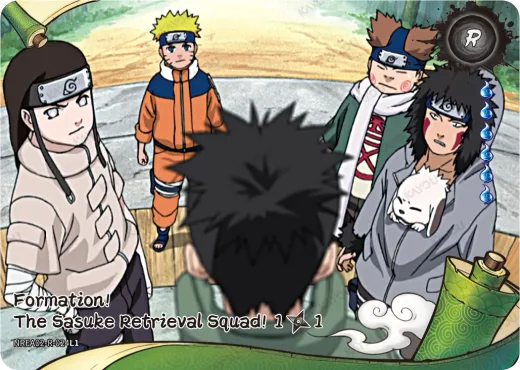 Formation!  The Sasuke Retrieval Squad! 1/1