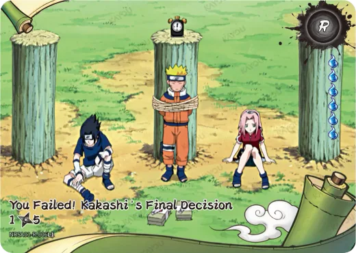 You Failed! Kakashi's Final Decision 1/5
