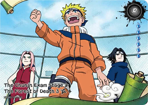 The Chunin Exam Stage 2: The Forest of Death 3/4