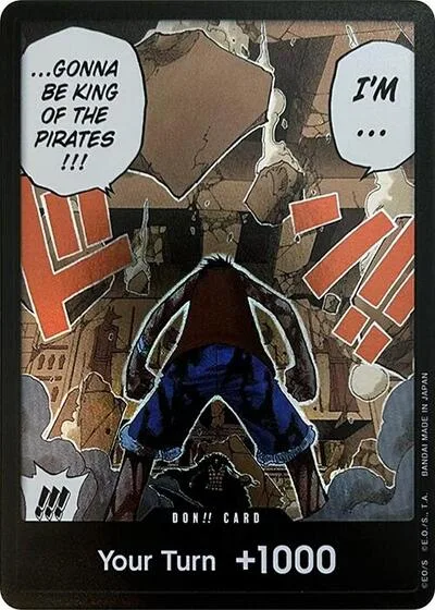 DON!! Card (Luffy vs. Crocodile) (Devil Fruits Collection Vol. 1)