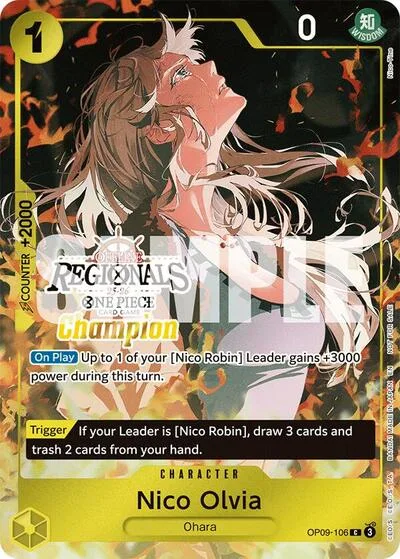Nico Olvia (Offline Regional Champion Card Set 2025 Vol.1)