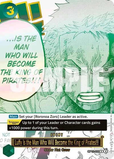 Luffy Is the Man Who Will Become the King of Pirates!!! (Japanese Version 3rd Anniversary Set)