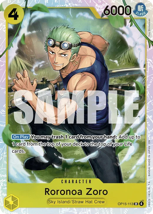 Roronoa Zoro (OP15-113)
