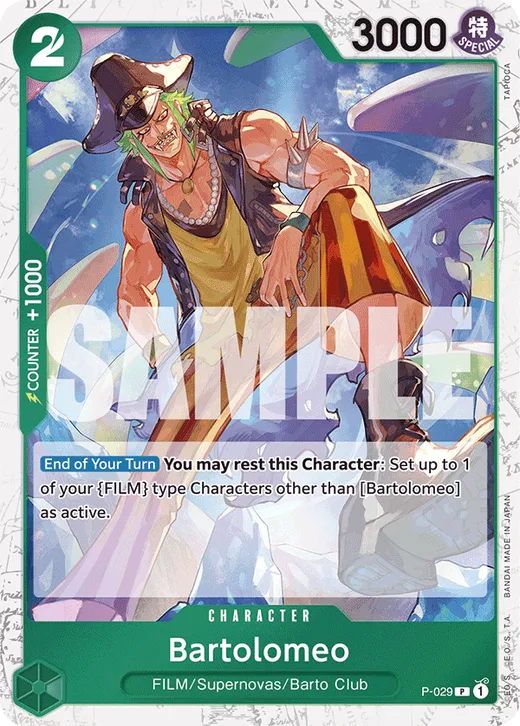 Bartolomeo (P-029) (Jolly Roger Foil)