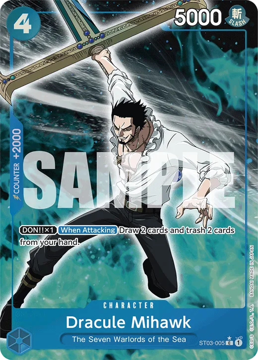 Dracule Mihawk (ST03-005) (Full Art)