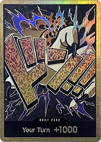 DON!! Card (Rob Lucci) (Gold)