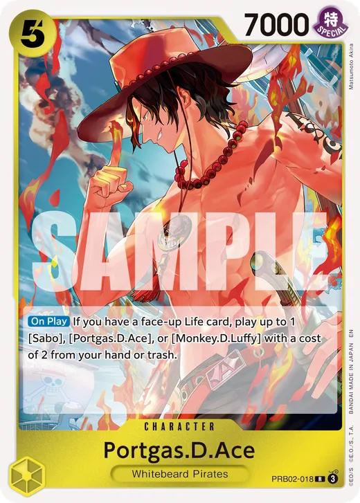 Portgas.D.Ace - PRB02-018