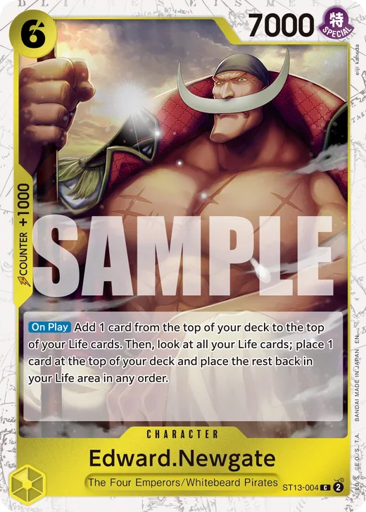 Edward.Newgate - ST13-004 (Pirate Foil)