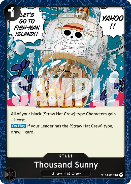 Thousand Sunny (Pirate Foil)