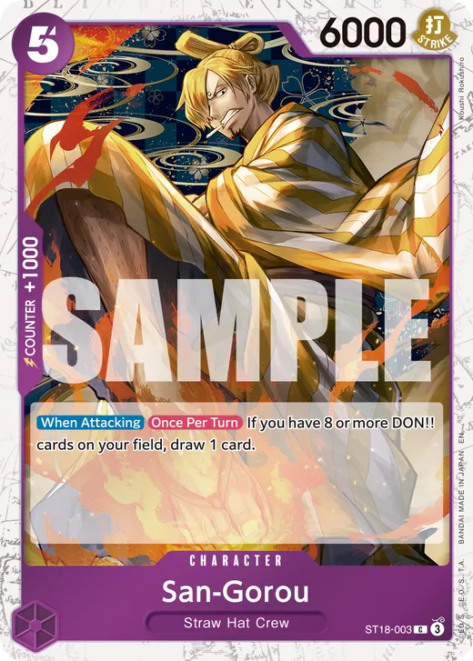 San-Gorou (Pirate Foil)