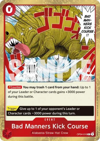 Bad Manners Kick Course (Reprint)
