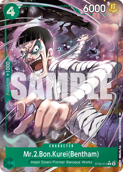 Mr.2.Bon.Kurei(Bentham) (Full Art)