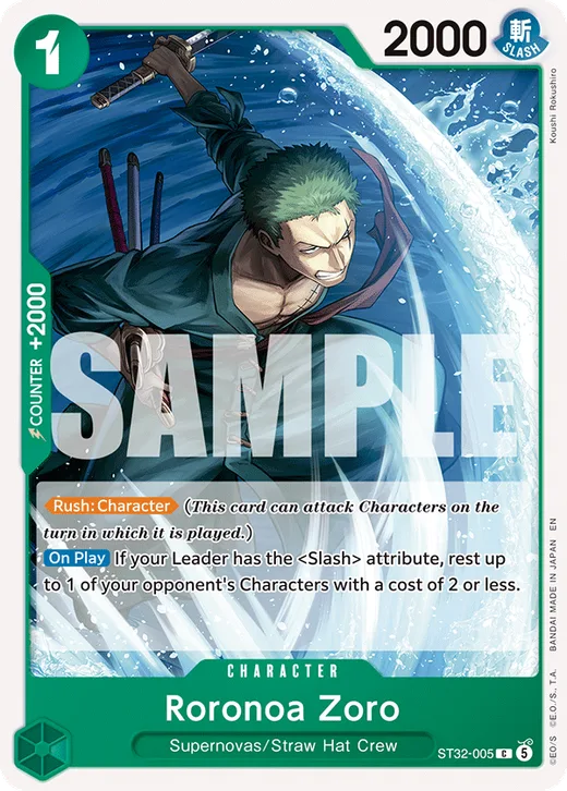Roronoa Zoro (ST32-005)