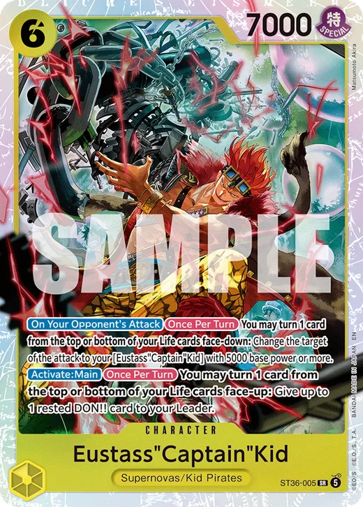 Eustass"Captain"Kid (ST36-005)