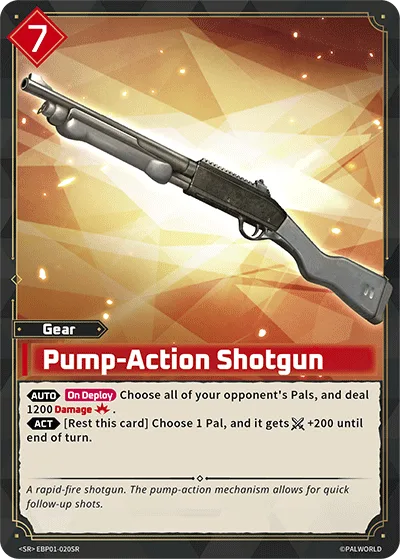 Pump-Action Shotgun