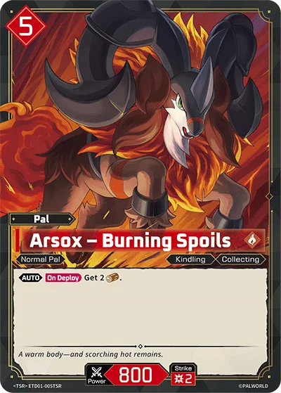 Arsox – Burning Spoils