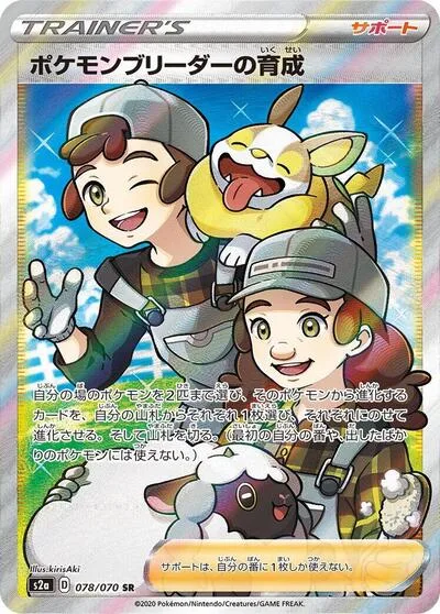 Pokemon Breeder's Nurturing - 078/070