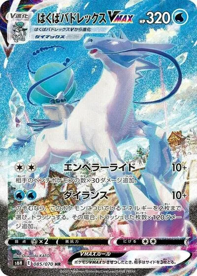 Ice Rider Calyrex VMAX - 085/070