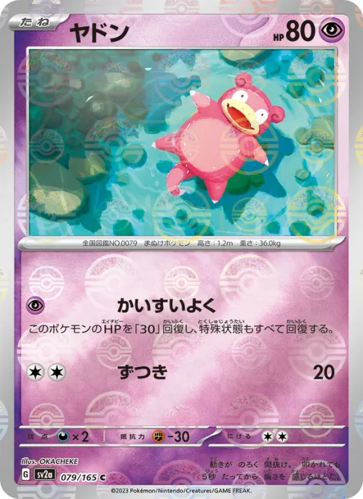 Slowpoke (Master Ball Pattern)