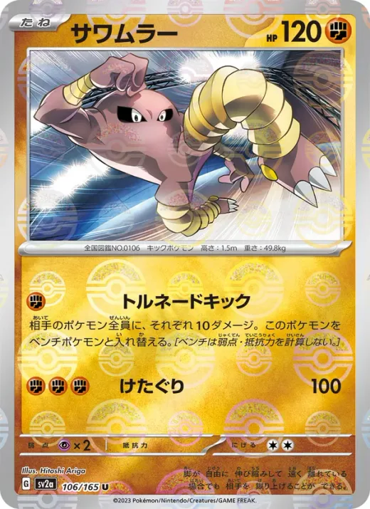 Hitmonlee (Master Ball Pattern)