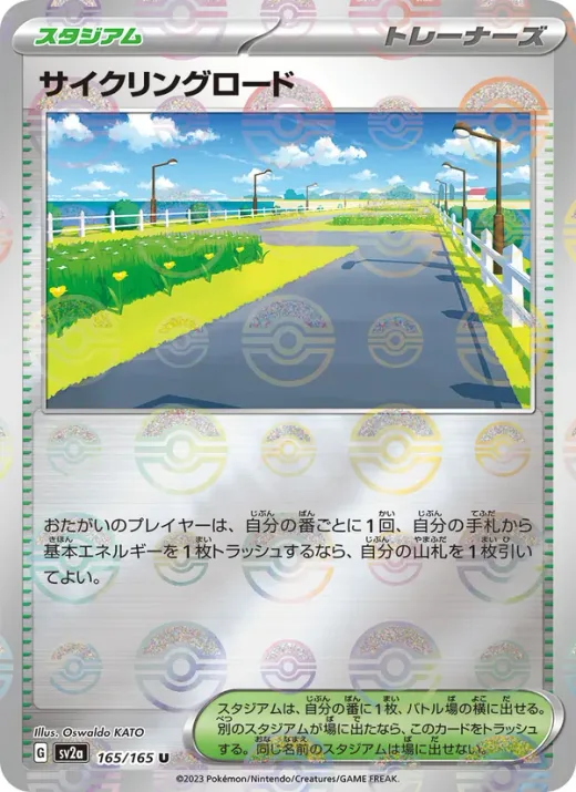 Cycling Road (Master Ball Pattern)