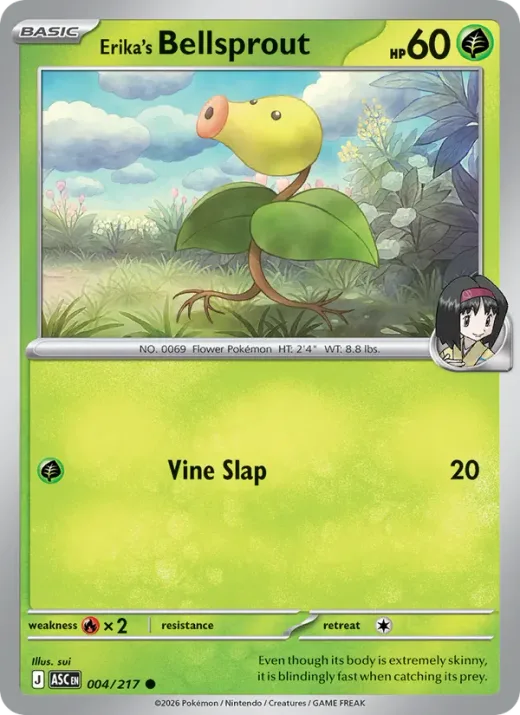 Erika's Bellsprout (Master Ball Pattern)