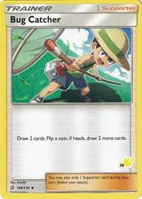 Bug Catcher - 189/236 (#26 Pikachu Stamped)
