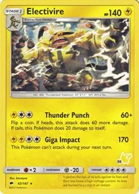 Electivire - 43/147 (#53 Pikachu Stamped)
