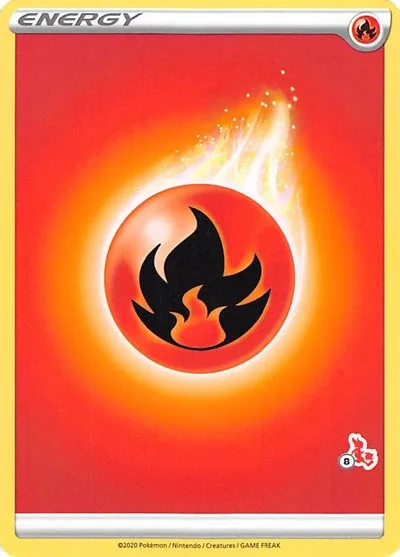 Fire Energy (#8 Cinderace Stamped)