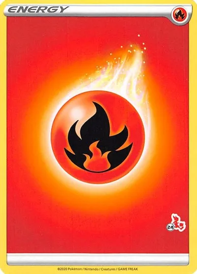 Fire Energy (#24 Cinderace Stamped)