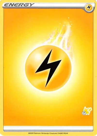 Lightning Energy (#7 Pikachu Stamped)