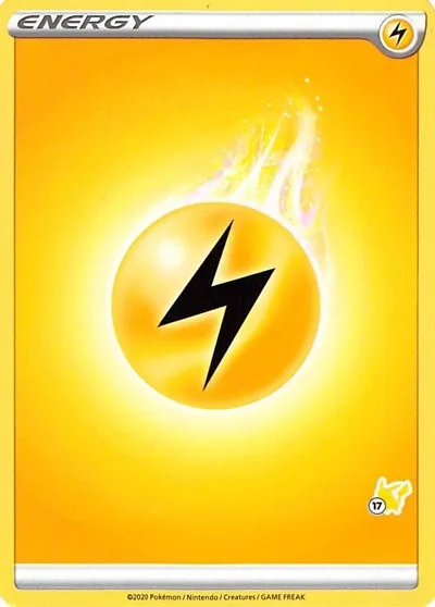 Lightning Energy (#17 Pikachu Stamped)