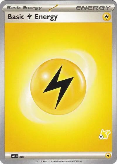 Basic Lightning Energy - Pikachu 11