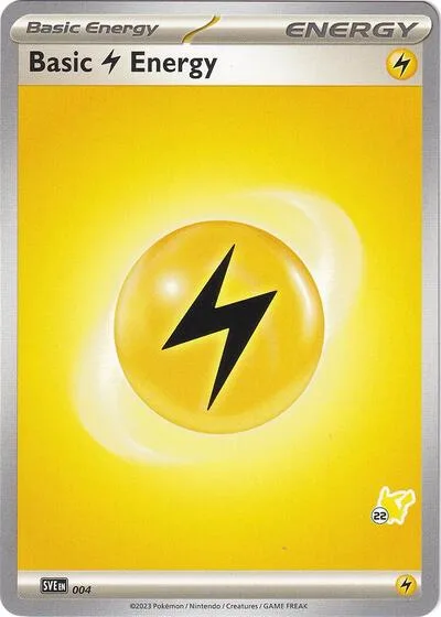 Basic Lightning Energy - Pikachu 22