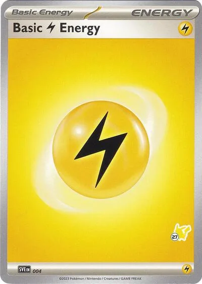 Basic Lightning Energy - Pikachu 27