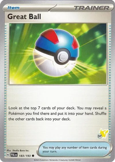 Great Ball - Pikachu 57