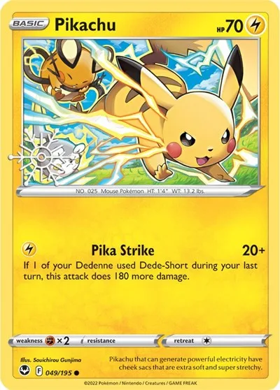 Pikachu - 049/195 (Holiday Calendar)