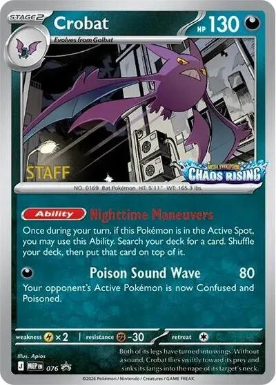 Crobat (Staff)