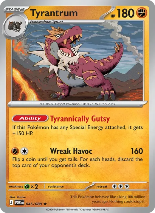 Tyrantrum (Promo V2)