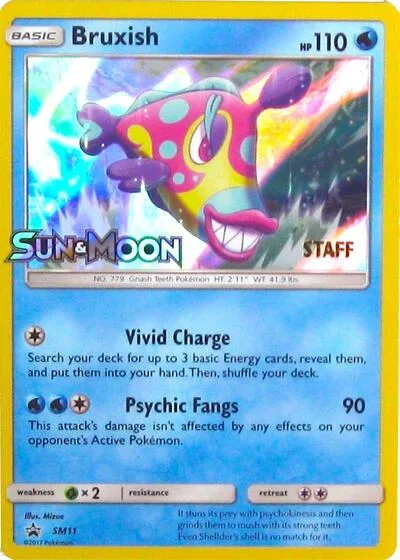 Bruxish (Prerelease) (Staff)