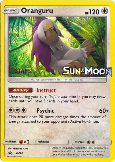 Oranguru (Prerelease) (Staff)