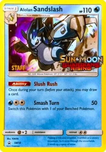 Alolan Sandslash (Prerelease) (Staff)