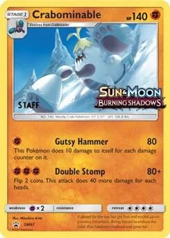 Crabominable (Prerelease) (Staff)