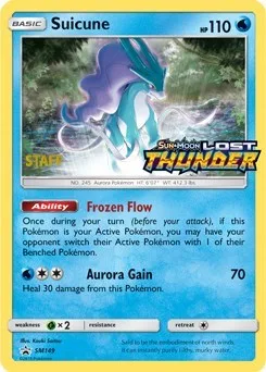Suicune (Prerelease) (Staff)